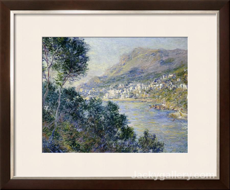 A View of Cape Martin, Monte Carlo by Claude Monet paintings reproduction